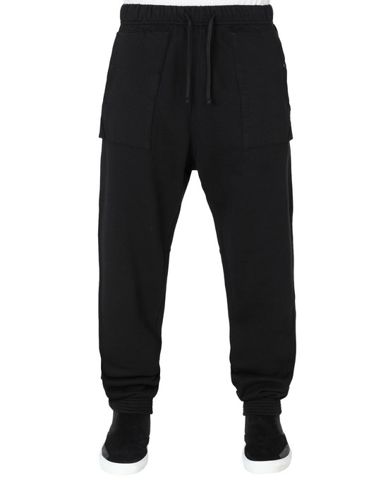 13229614kc - TROUSERS STONE ISLAND SHADOW PROJECT TROUSERS 60607 UTILITY SWEATPANTS WITH ARTICULATION TUNNEL (DIAGONAL WEAVE FELPA) GARMENT DYED STONE ISLAND SHADOW PROJECT - 0