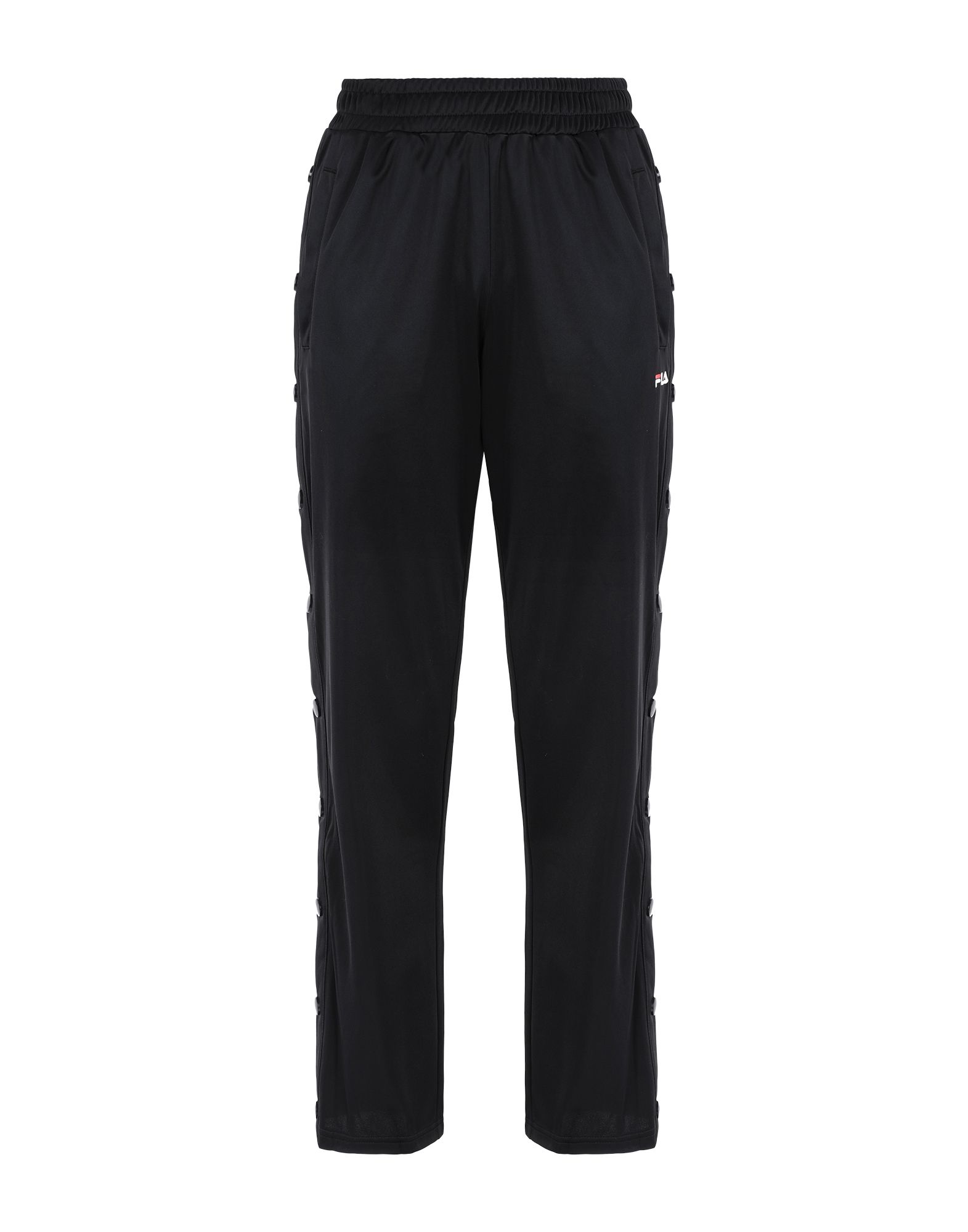 《セール開催中》FILA HERITAGE レディース パンツ ブラック S ポリエステル 100% Geralyn Button Pants