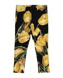 DOLCE & GABBANA Mdchen 3-8 jahre Leggings Farbe Schwarz Gre 3