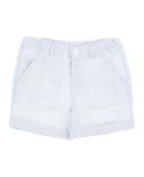 LEO E LILLY BON TON Jungen 0-24 monate Bermudashorts Farbe Hellgrau Gr��e 6