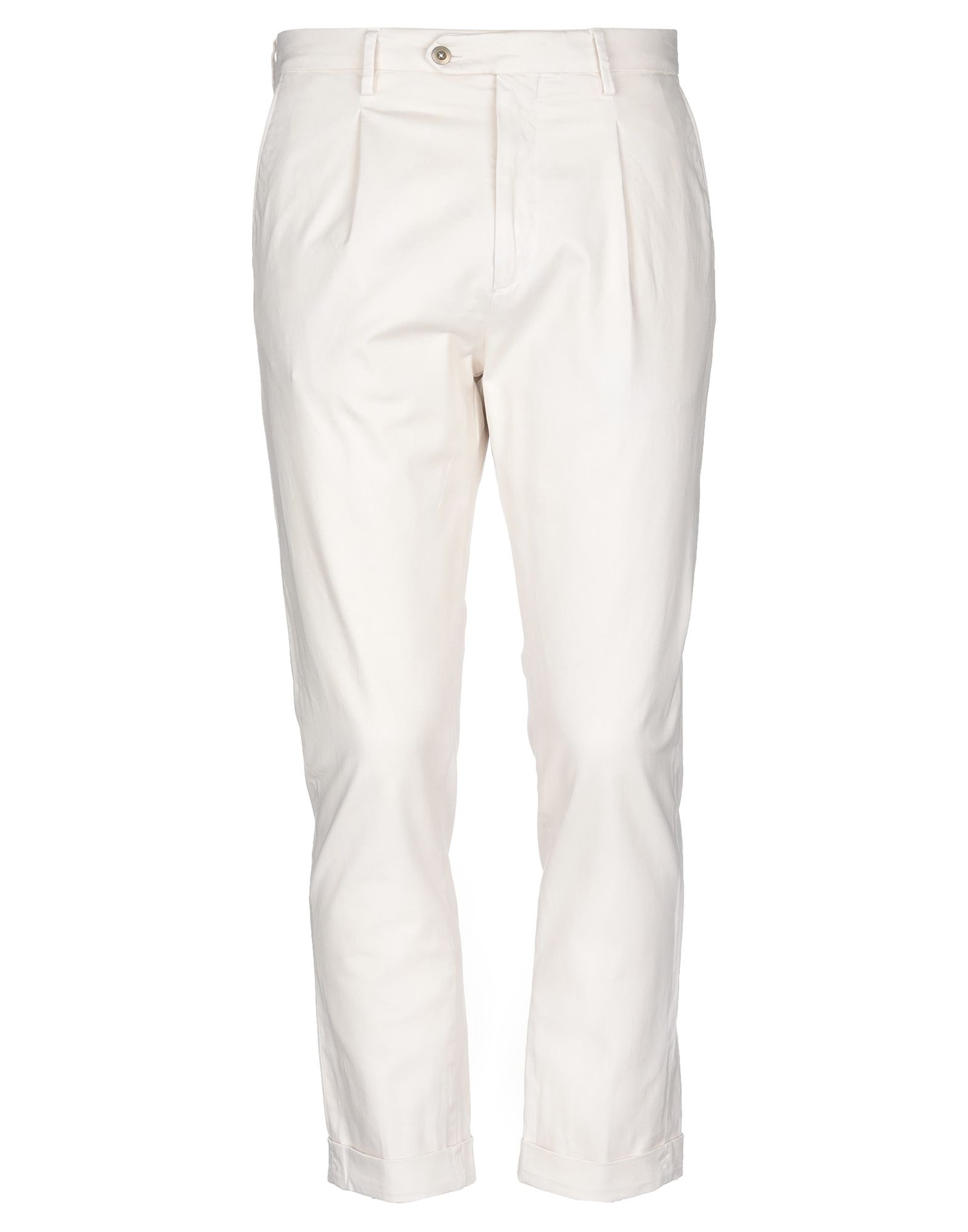 BE ABLE BE ABLE MAN PANTS IVORY SIZE 32 COTTON, ELASTANE,13239763TO 5
