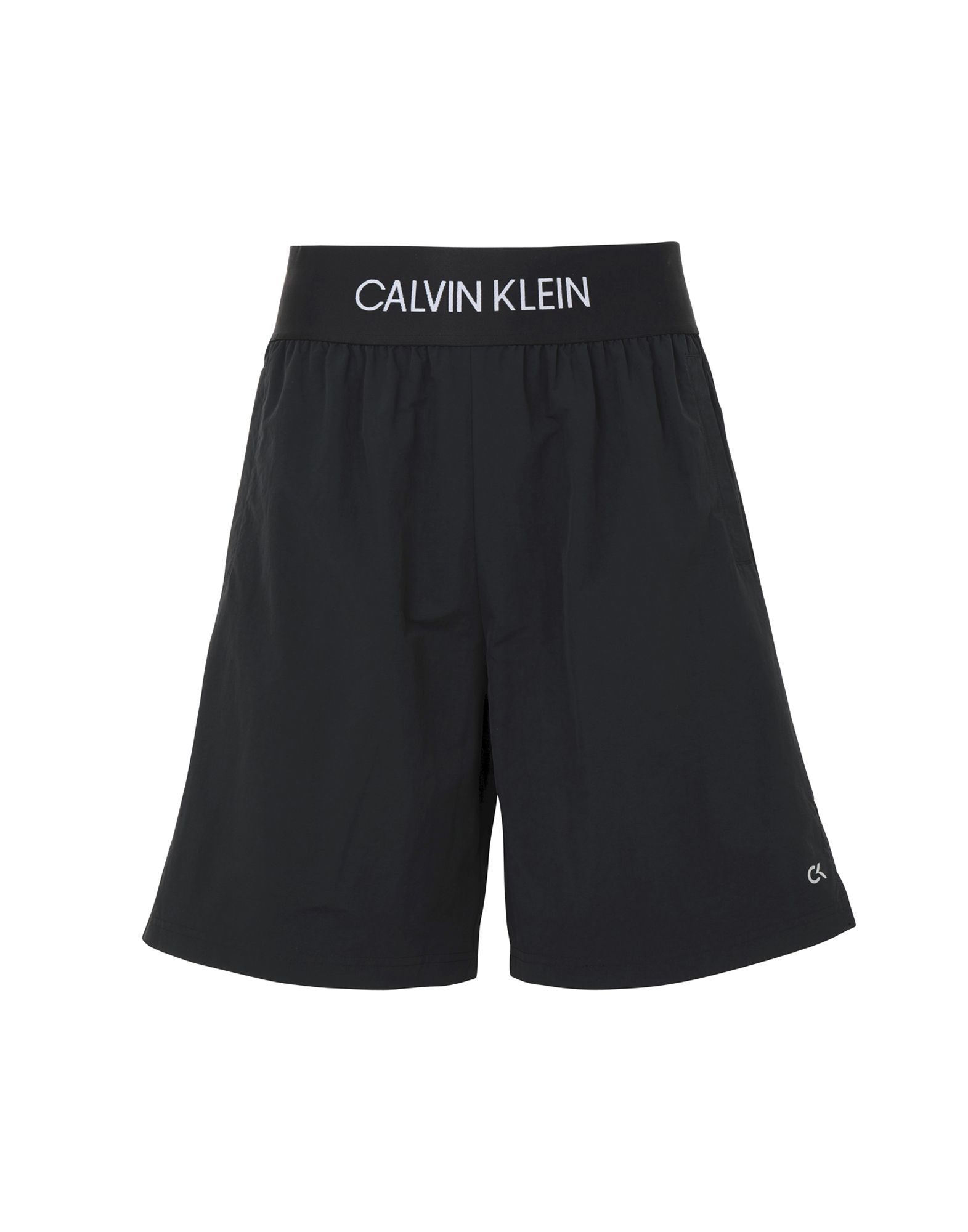 《送料無料》CALVIN KLEIN PERFORMANCE メンズ バミューダパンツ ブラック S ナイロン 100% WOVEN SHORT