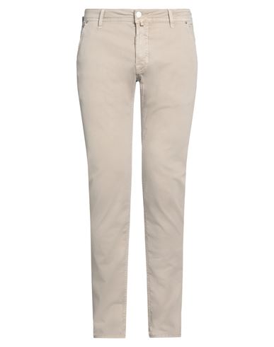 Jacob Cohёn Man Pants Beige Size 35 Cotton, Lyocell, Elastane