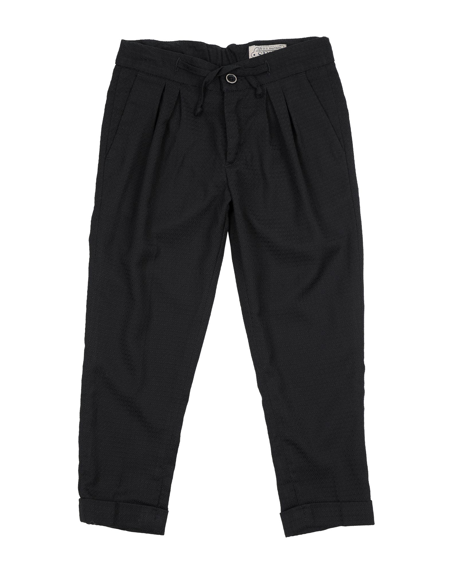 Sp1 Kids' Casual Pants In Black