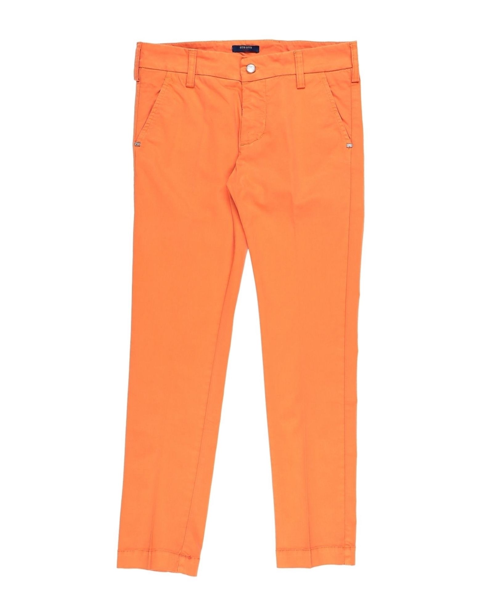 Entre Amis Kids' Casual Pants In Orange