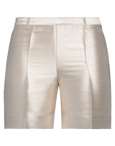 Cruciani Woman Shorts & Bermuda Shorts Ivory Size 4 Silk In White