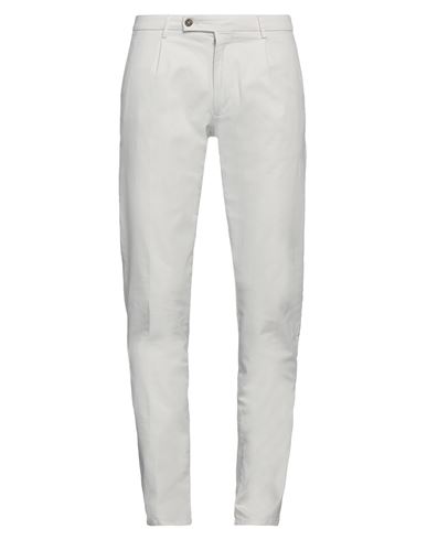 Berwich Man Pants Light Grey Size 32 Cotton, Elastane