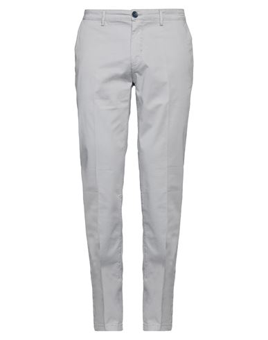 Yan Simmon Man Pants Grey Size 38 Cotton, Elastane