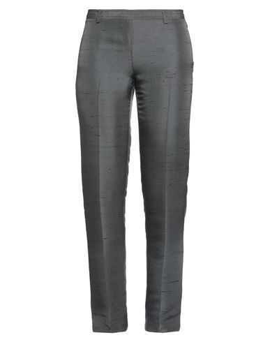 Cruciani Woman Pants Lead Size 4 Silk In Grey