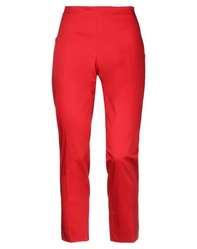 Clips More Woman Pants Red Size 6 Cotton, Elastane
