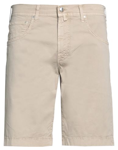 Jacob Cohёn Man Shorts & Bermuda Shorts Beige Size 38 Cotton, Elastane
