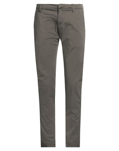 Massimo Brunelli Man Pants Dove Grey Size 33 Cotton, Elastane