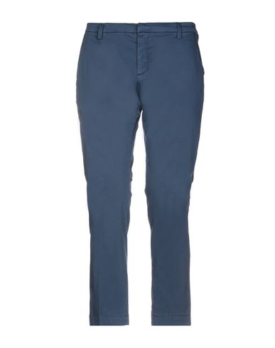 Massimo Brunelli Man Pants Slate Blue Size 31 Cotton, Elastane