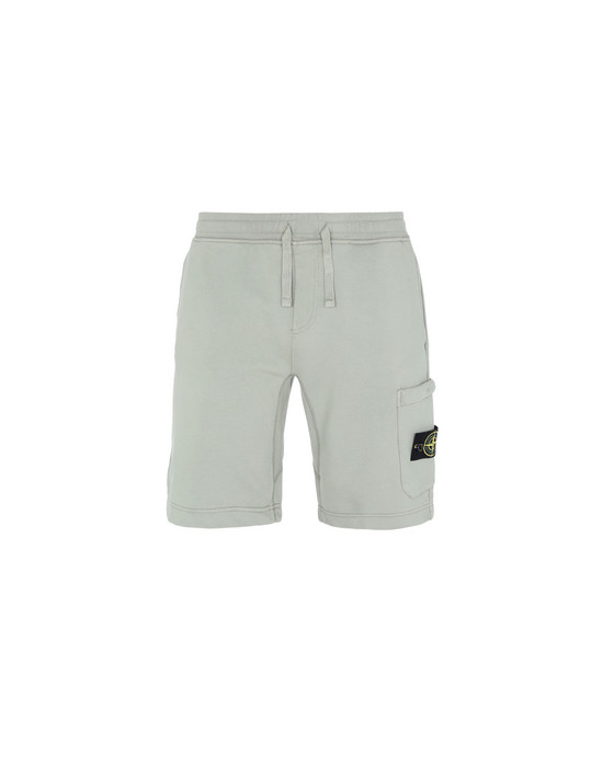 13259832lj - BERMUDAS STONE ISLAND FLEECE BERMUDA SHORTS 64651 STONE ISLAND - 0