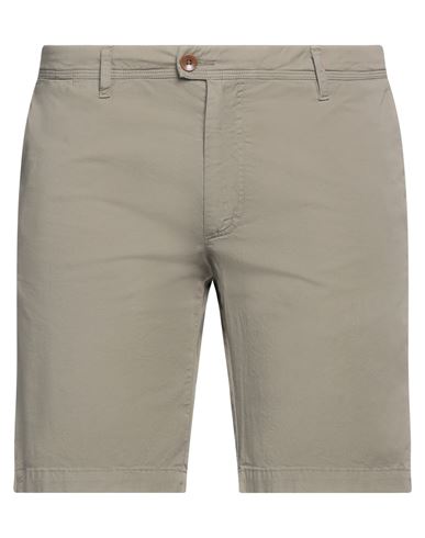 Seventy Sergio Tegon Man Shorts & Bermuda Shorts Beige Size 40 Cotton, Elastane