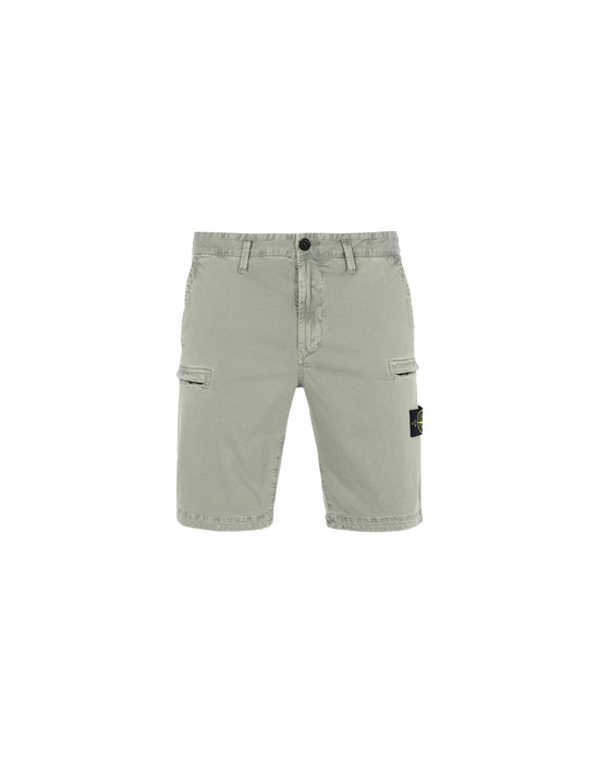 13259848rd - BERMUDAS STONE ISLAND Bermuda shorts L0504 'OLD' DYE TREATMENT STONE ISLAND - 0