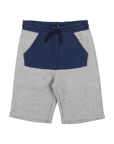 Shop Trussardi Junior Toddler Boy Shorts & Bermuda Shorts Grey Size 6 Cotton