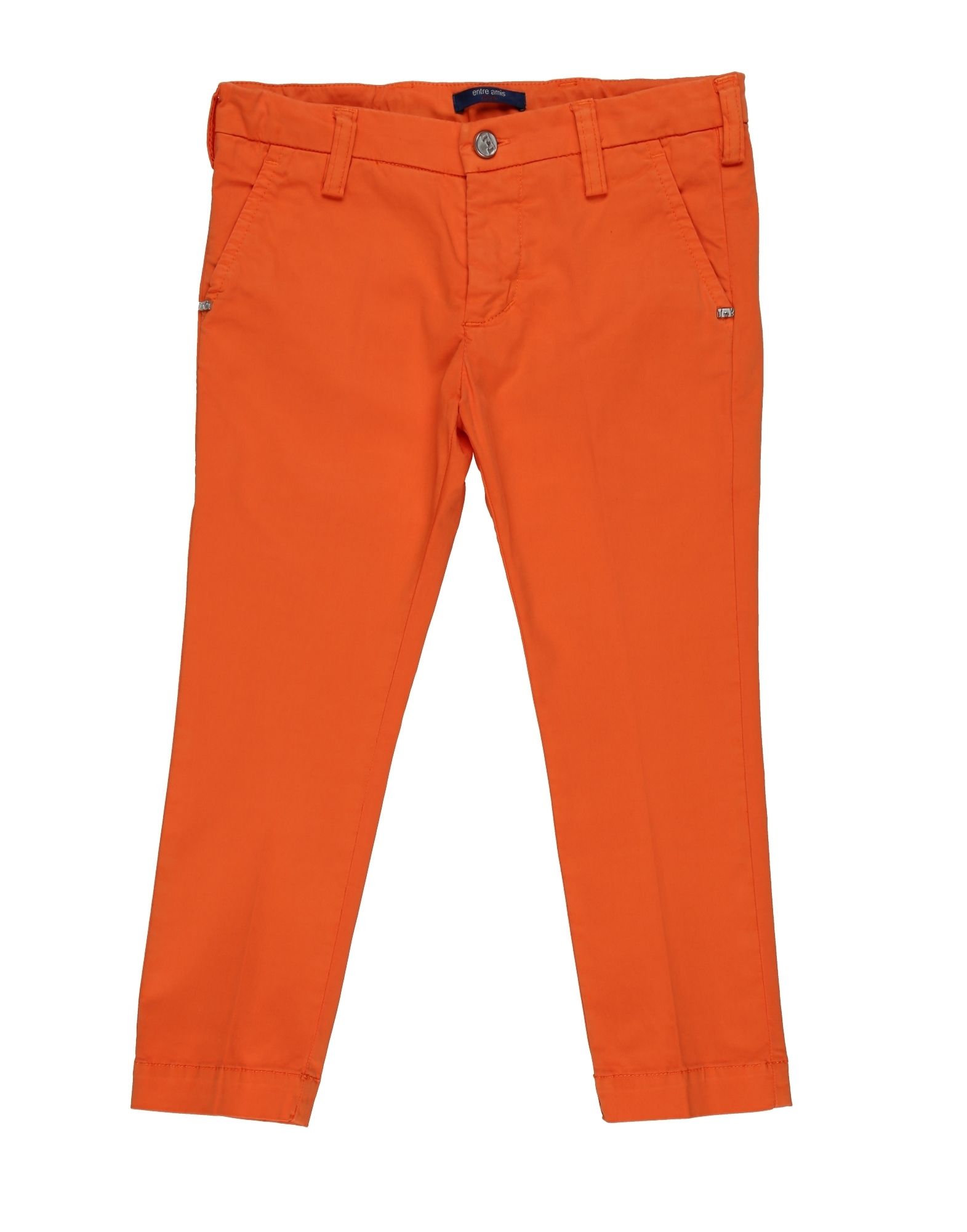Entre Amis Garçon Kids' Casual Pants In Orange