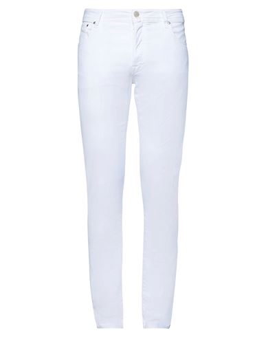 Jacob Cohёn Man Pants White Size 40 Lyocell, Cotton, Elastane