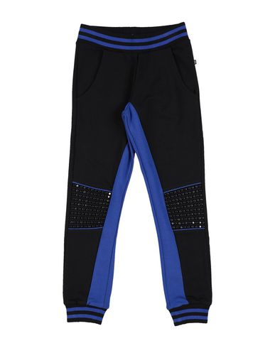 Philipp Plein Toddler Boy Pants Black Size 4 Cotton, Elastane In Black
