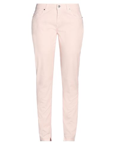 Sfizio Woman Pants Pink Size 29 Cotton, Elastane