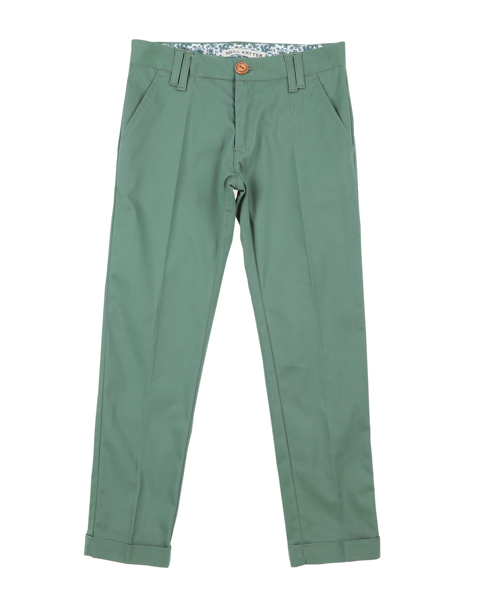 Повседневные брюки  - Белый,Зеленый цвет