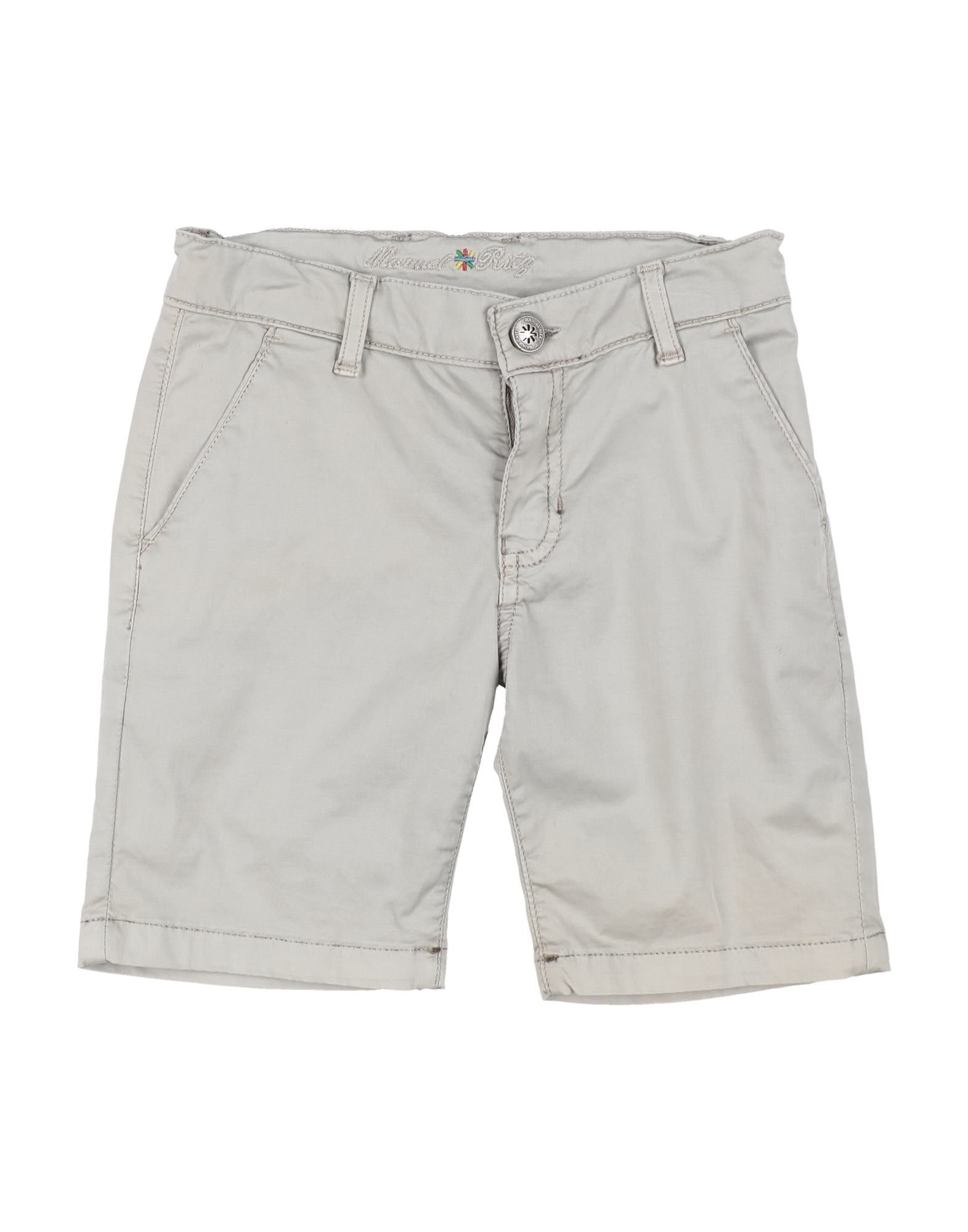 Manuel Ritz Kids'  Toddler Boy Shorts & Bermuda Shorts Light Grey Size 6 Cotton, Elastane