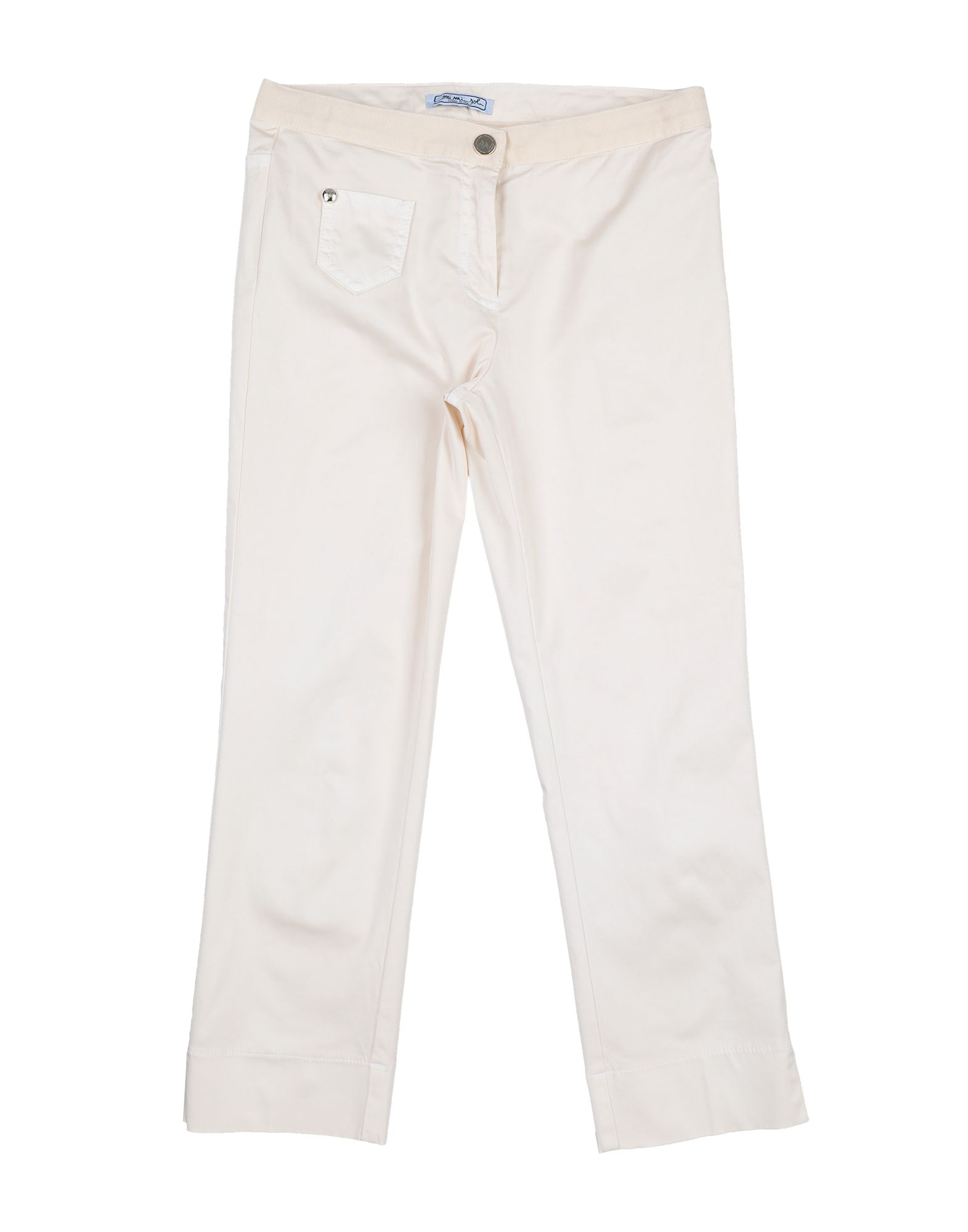 Повседневные брюки  - Бежевый,Белый цвет