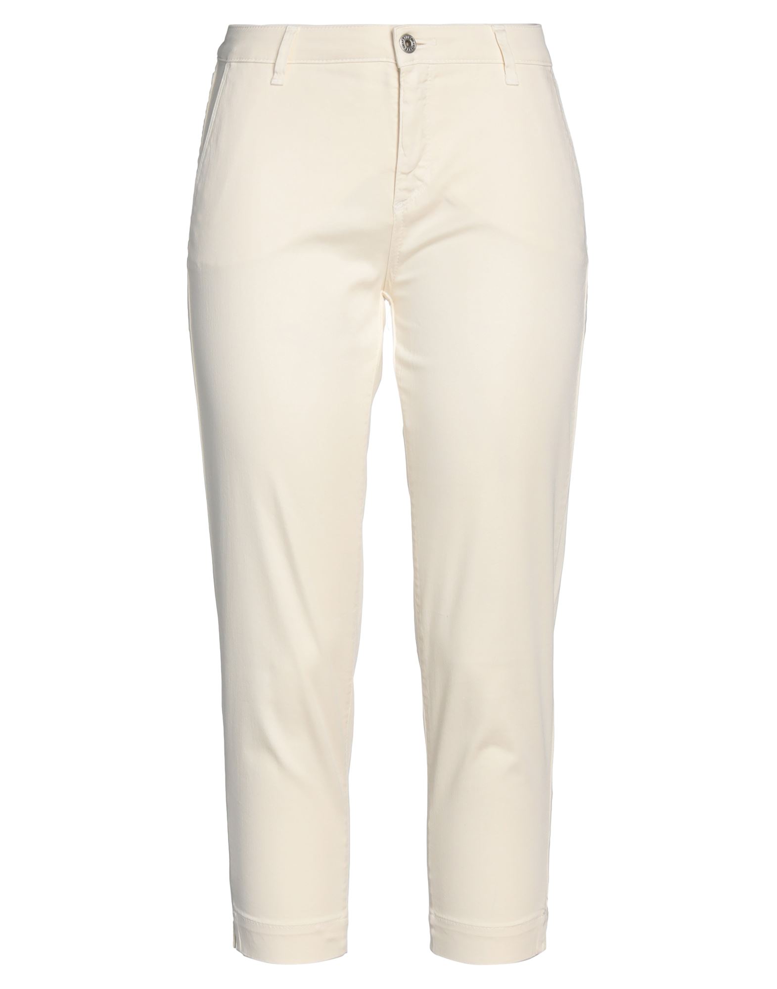 Trussardi Jeans Cropped Pants In White