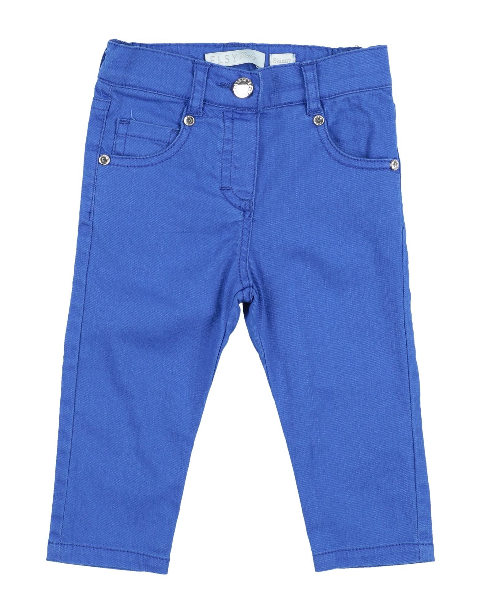 Elsy Kids' Casual Pants In Bright Blue