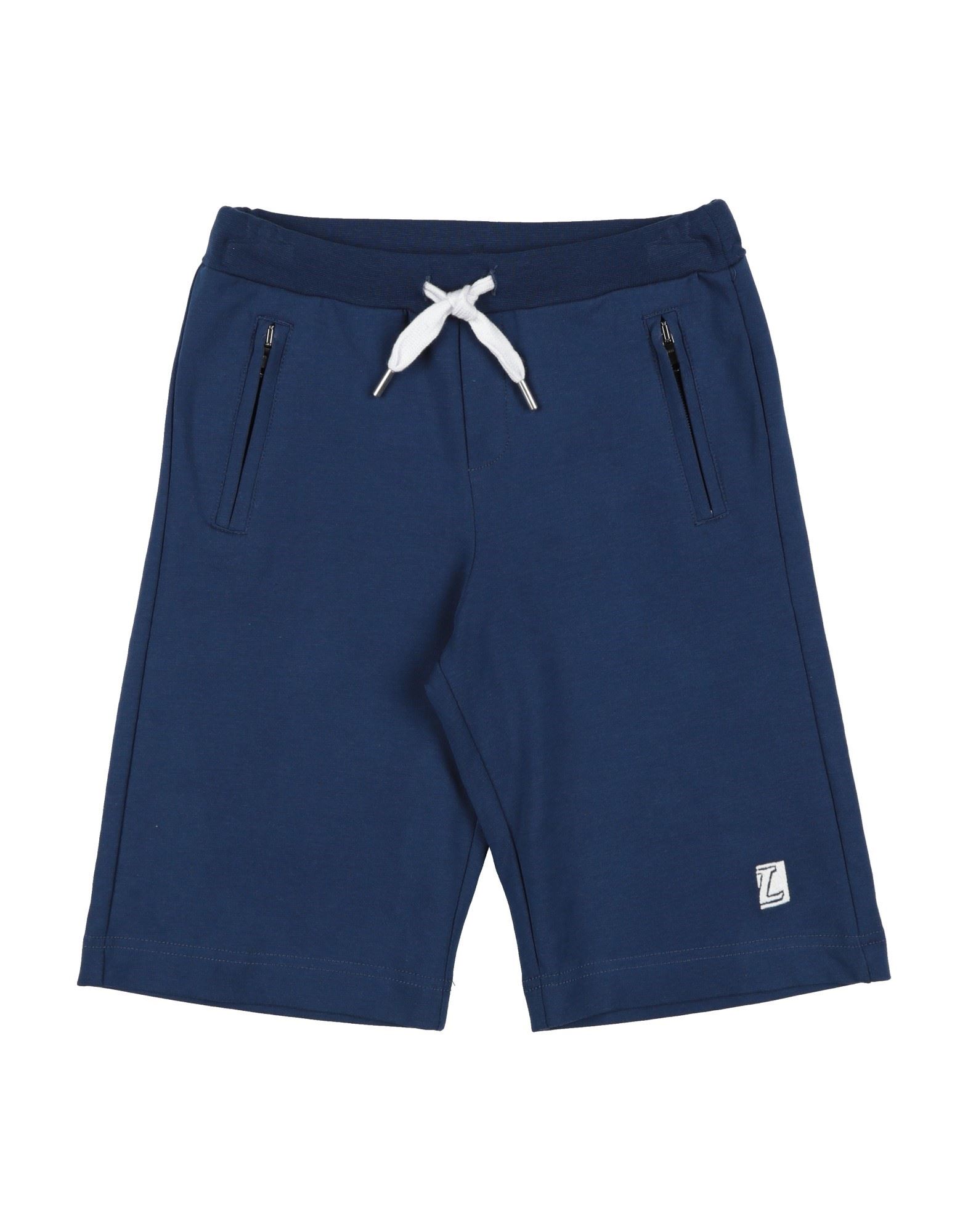 Lanvin Toddler Boy Shorts & Bermuda Shorts Blue Size 6 Cotton, Elastane In Dark Blue