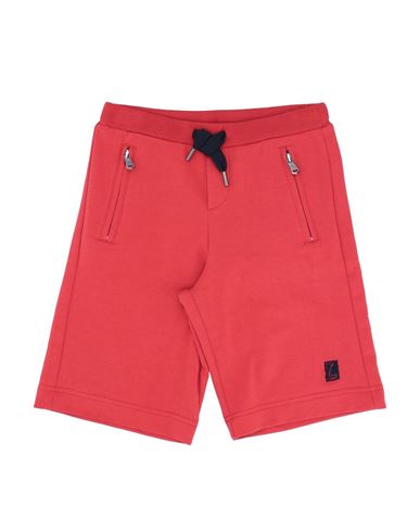 Shop Lanvin Toddler Boy Shorts & Bermuda Shorts Red Size 6 Cotton, Elastane