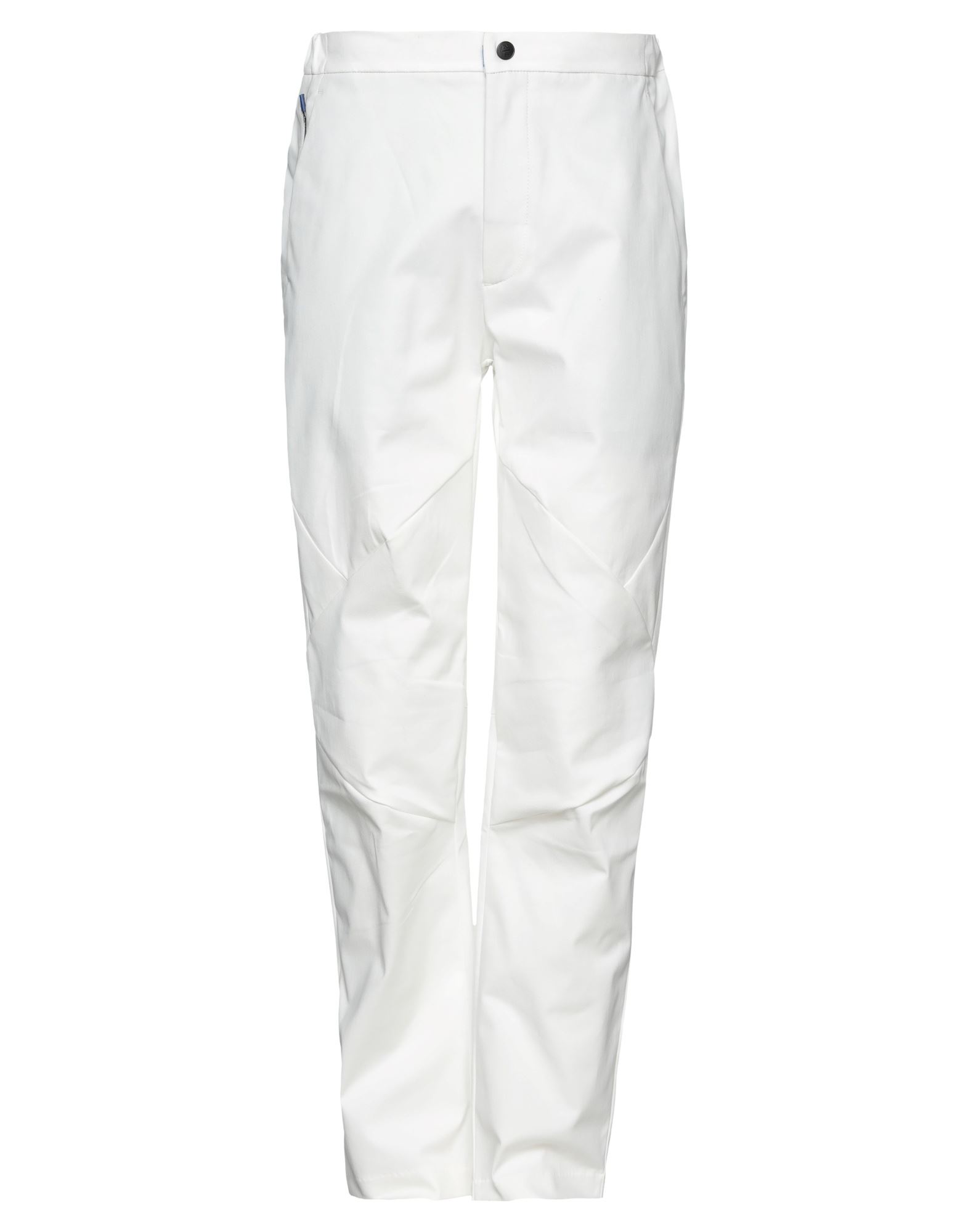 Shop North Sails Man Pants White Size 34 Cotton, Elastane