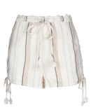MAISON HOTEL Damen Shorts Farbe Beige Gr��e 4
