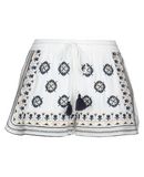 MAISON HOTEL Damen Shorts Farbe Wei� Gr��e 3