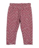 MISS LUL� M�dchen 3-8 jahre Leggings Farbe Rot Gr��e 2