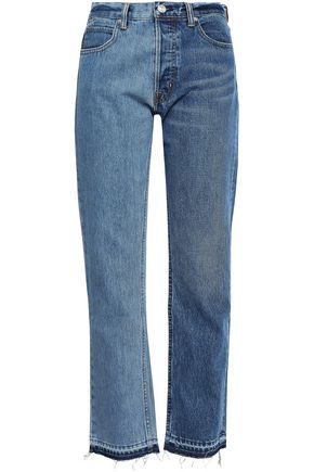 HELMUT LANG High-rise straight-leg jeans