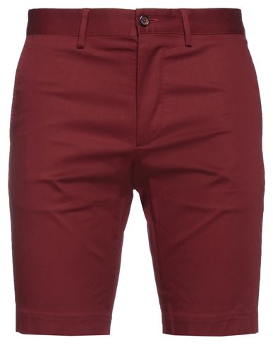 Dolce & Gabbana Man Shorts & Bermuda Shorts Brick Red Size 38 Cotton, Elastane