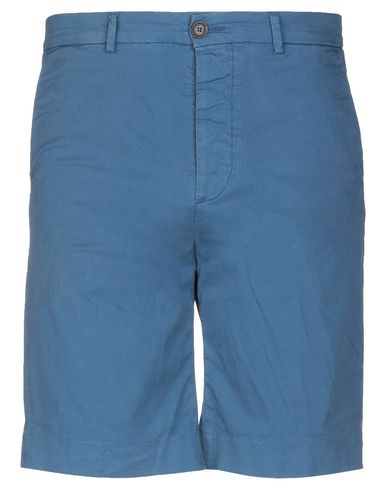 True Nyc Man Shorts & Bermuda Shorts Pastel Blue Size 30 Cotton, Elastane