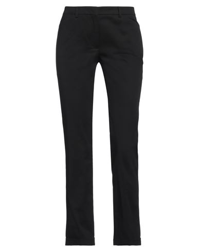 Shop Incotex Woman Pants Black Size 8 Cotton, Elastane