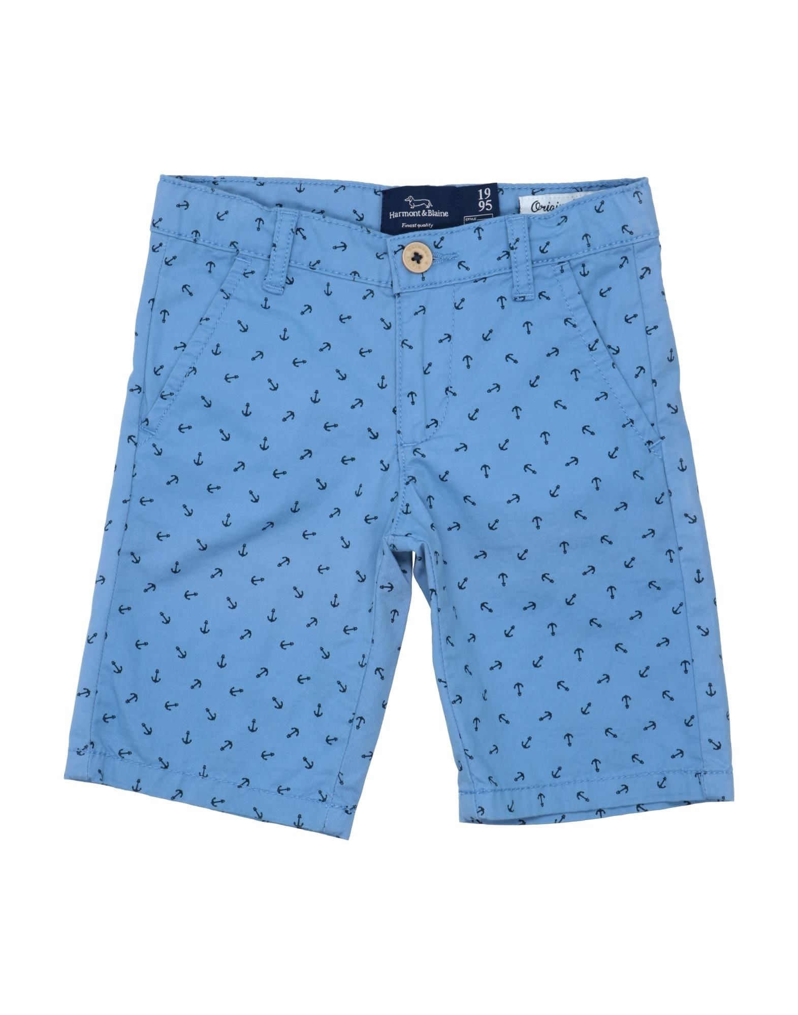 Harmont & Blaine Kids' Shorts & Bermuda Shorts In Slate Blue