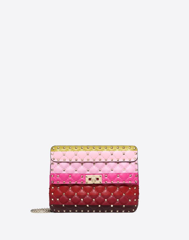 valentino multicolor rockstud bag