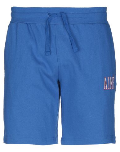 Man Shorts & Bermuda Shorts Blue Size XL Cotton