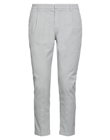 Yan Simmon Man Pants Grey Size 38 Cotton, Polyester, Elastane