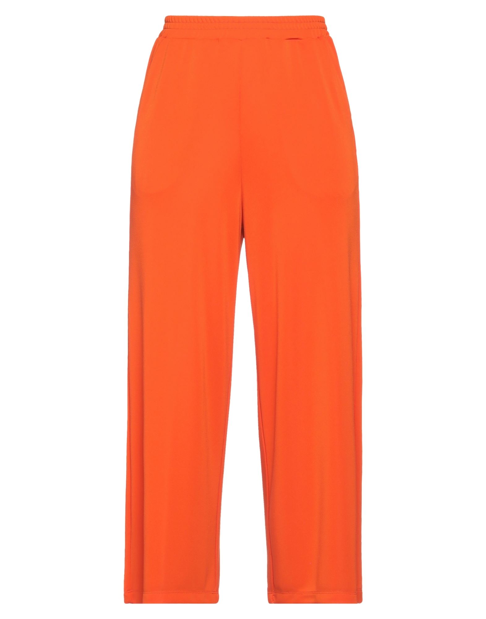 Seventy Sergio Tegon Cropped Pants In Orange