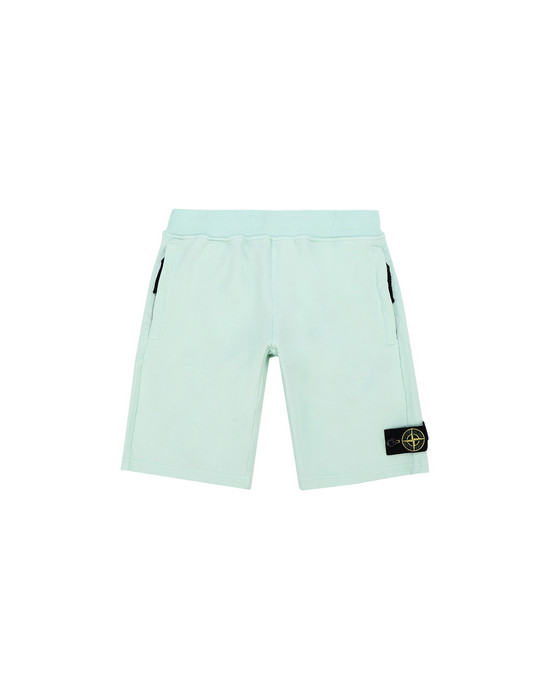 13307564cj - BERMUDAS STONE ISLAND JUNIOR FLEECE BERMUDA SHORTS 62142 STONE ISLAND JUNIOR - 0