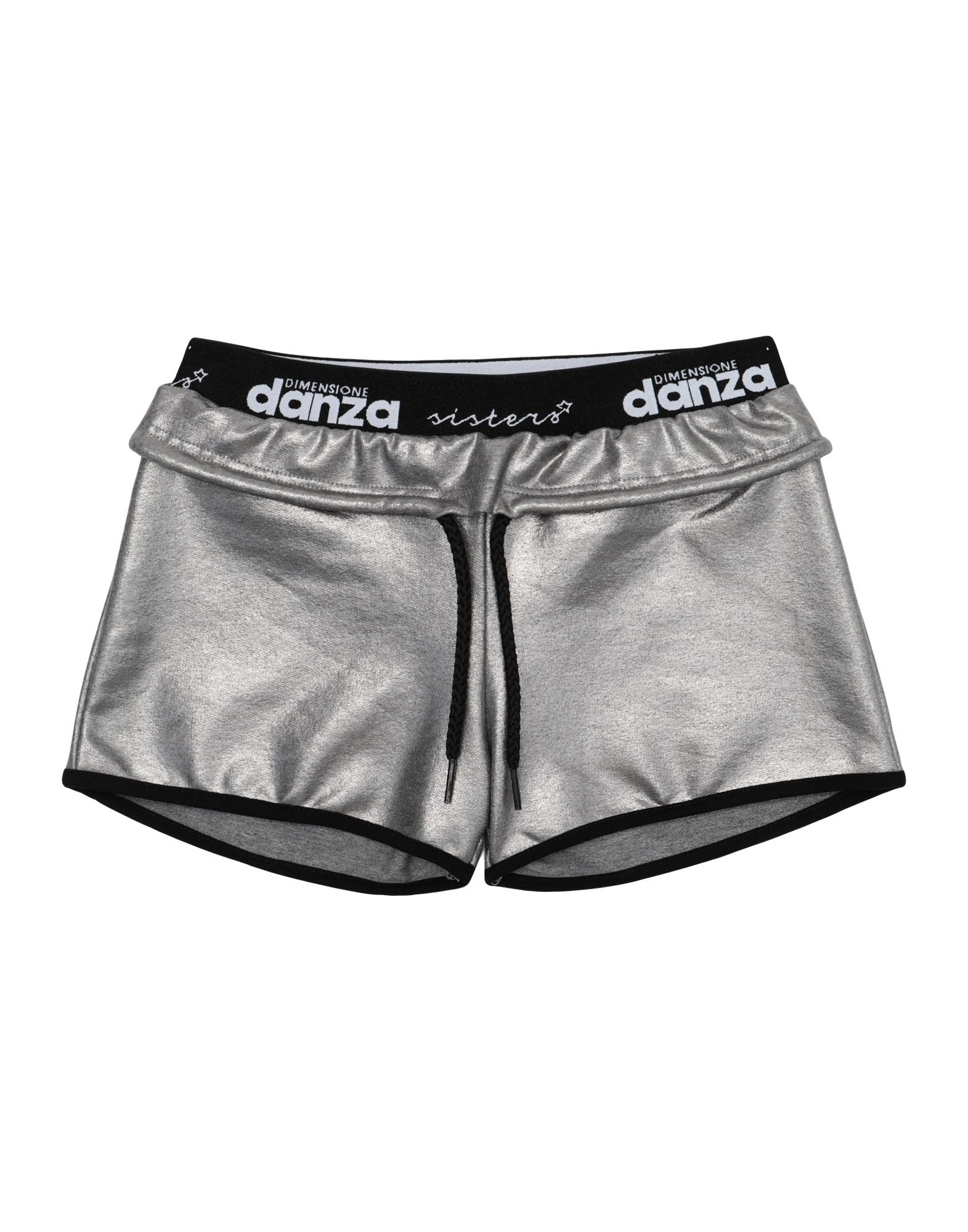 ＜YOOX＞ 18%OFF！DIMENSIONE DANZA ガールズ 9-16 歳 ショートパンツ＆バミューダ 鉛色 16 コットン 95% / ポリウレタン? 5% SHORTS FELPINA ELAX. PLACCATA RAGAZZA画像