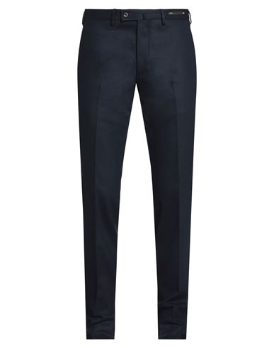 Pt Torino Man Pants Midnight Blue Size 32 Cotton, Lyocell, Elastane In Blue
