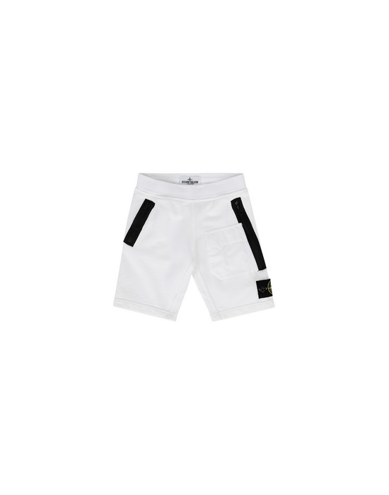 13311770aa - BERMUDAS STONE ISLAND JUNIOR FLEECE BERMUDA SHORTS 60240 STONE ISLAND JUNIOR - 0