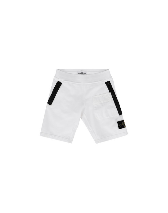 13311771fk - BERMUDAS STONE ISLAND JUNIOR FLEECE BERMUDA SHORTS 60240 STONE ISLAND JUNIOR - 0